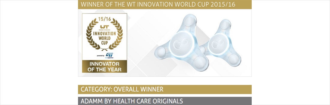 ADAMM named overall winner in the Innovation World Cup by WT