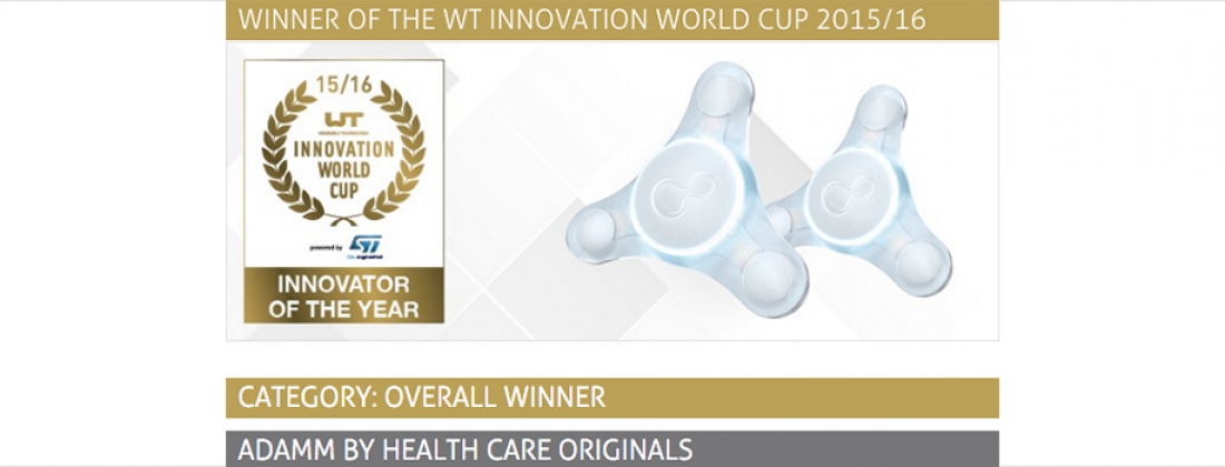 ADAMM named overall winner in the Innovation World Cup by WT